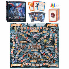 Настольная игра-ходилка квадрат "Рыцарь-маг. Очисти лес от нечисти" 40 карточек Умка