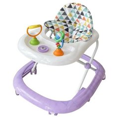 Ходунки детские, 6 колес, с игровой панелью, цвет фиолетовый Indigo