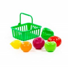 Игровой набор продуктов №13 с корзинкой, 7 предметов Полесье