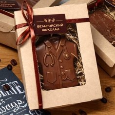 Шоколадная фигурка «Медицинский халат», 80 г Время Шоколада