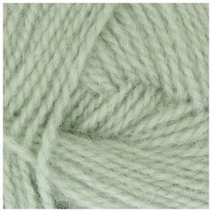 Пряжа "Ангорская тёплая" 40% шерсть, 60% акрил 480м/100гр (09 зел. яблоко) Пехорка
