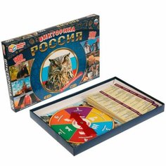 Настольная игра Настольная игра для детей Россия Викторина, 500 вопросов Умные игры