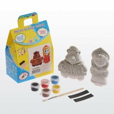 Набор магнитов для раскраски "Машенька и Медведь" ТВОРИМ ВМЕСТЕ