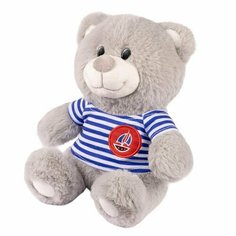 Мягкая игрушка "Медвежонок в полосатой футболочке", 23 см MT-SUT07022023-23 Maxitoys