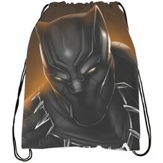 Мешок для обуви Чёрная пантера - Black Panther № 13 Bugrikshop