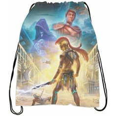 Мешок - сумка для обуви Kлуб Poмaнтики: Xpoники Глaдиaтopoв № 6 Bugrikshop