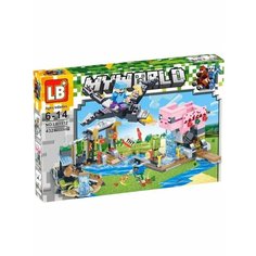 Конструктор Minecraft, Дракон Эндера, LB1112 Gulliver