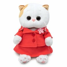 Мягкая игрушка Ли-Ли BABY в коралловом костюмчике, 20 см Basik&Co