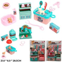 Игровой набор 832-91 с питомцами на блист. 12 шт в кор. Китайская игрушка1