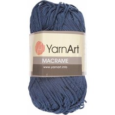 Пряжа YarnArt Macrame синий (162), 100%полиэстер, 130м, 90г, 2шт