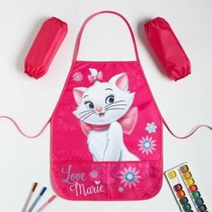 Фартук с нарукавниками детский Мари, Коты Аристократы, 49 х 39 см Нет бренда