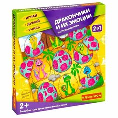 Настольная игра "дракончики И ИХ эмоции" Играй Думай Учись Bondibon