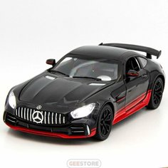 Детская металлическая машинка Мерседес V8 Turbo 1:24 с дымом Che Zhi