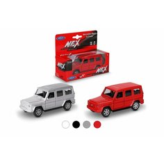 Машинка MERCEDES-BENZ G-CLASS / модель машины 1:38 с пружинным механизмом / цвет в ассортименте Welly