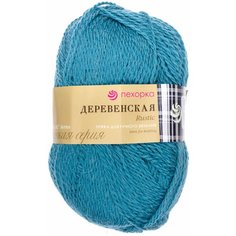 Пряжа Пехорка Деревенская лагуна (591), 100%шерсть, 250м, 100г, 2шт