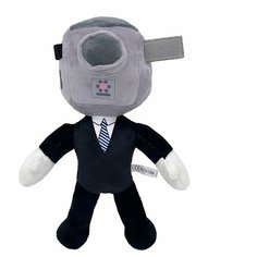 Мягкая игрушка Скибиди туалет КамераМен skibidi toilet cameraman 30см Shop Plus