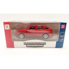 Металлическая машинка Лада Приора Lada Priora 12см, Коллекционная модель, Инерционная Нет бренда