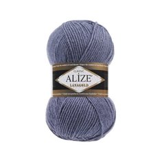 Пряжа Аlize Lanagold 203 джинс меланж Alize