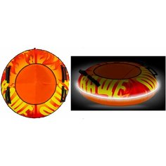 Тюбинг "Пламя", 107 см, светодиодная подсветка тянитолкай TT.001. FlameOTF2.01.13.107