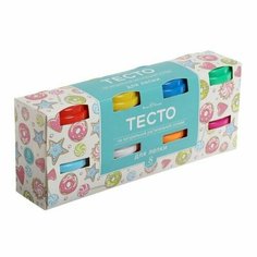 Пластилин на растительной основе набор 8 цветов, 160 г, Happycolor, из 2 видов Нет бренда