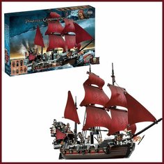 Конструктор Пираты Карибского моря Месть королевы Анны, 1097 деталь совместим с лего LX
