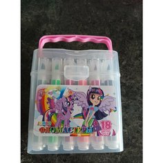 Набор фломастеров Милая Пони, 18 цв. Jumbo