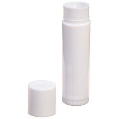 Туба для помады — 5 мл, цвет белый Noname