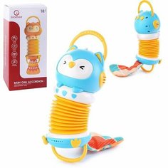 Развивающая игрушка "Мини гармонь Сова", в коробке Kosmos