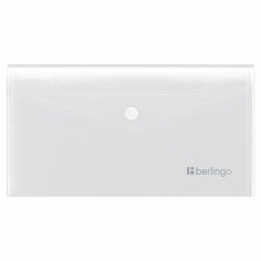 Папка-конверт на кнопке Berlingo "No Secret", С6, 200мкм, матовая, (12шт.)