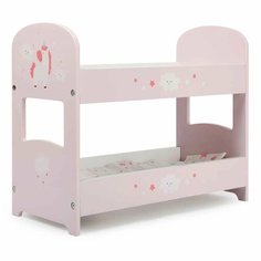 Кровать для куклы Demi Star 2ярусная OC-F-W08081 Нет бренда