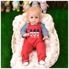 Кукла Реборн девочка Лина (силиконовая) 51 см/ Кукла младенец Reborn NPK Doll