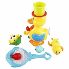 Игровой набор для купания Mioshi Aqua "Уточка-фонтанчик" (см, 7 предм.)