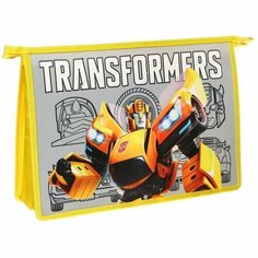 Папка для труда А4, на молнии, пластик, Трансформеры Hasbro