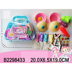 Набор посуды 6601-33 в чемодане Китайская игрушка1