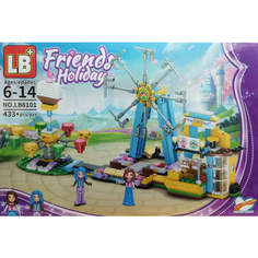 Конструктор парк развлечений FRIENDS HOLIDAY 433+ деталей Планета конструкторов