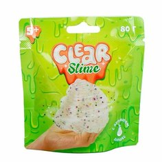 Игрушка Сlear-slime, в ассортименте, 80 г ВОЛШЕБНЫЙ МИР