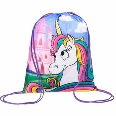 Мешок для обуви 35х42 см, Минни Маус и единорог Made in China