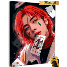 Картины по номерам Stray Kids Стрей Кидс Хенджин 40x50