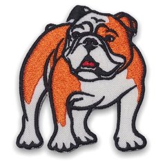 Патч английский бульдог Нет бренда