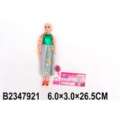 Кукла 036A-11 с аксессуарами в пак. Китайская игрушка1