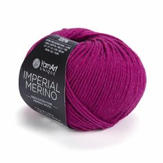 Пряжа YARNART Imperial Merino YarnArt, тем. фукси - 3319, 100% мериносовая шерсть Extra fine, 10 мотков, 50 г, 100 м.