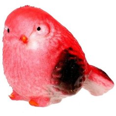 Мялка Птичка с пастой, цвета микс 12 шт Китай
