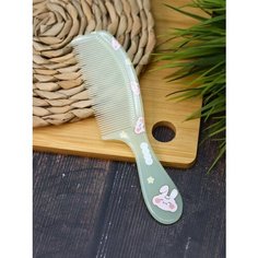 Расческа "Romantic bunny", green нет бренда