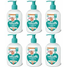 Зайка моя Жидкое крем-мыло детское Увлажняй-ка, 280 мл, 6 шт