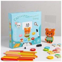 Развивающий набор для счёта «Животные» 19,5×19,5×4 см Noname