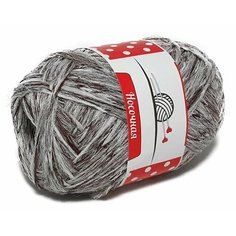 Пряжа Прочее Мастерица (носочная добавка), бежевый меланж - 15, 100% полипропилен, 10 мотков, 50 г, м. Малик