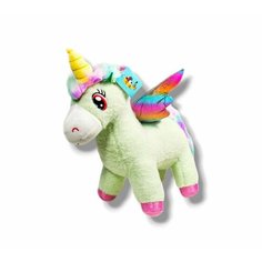 Мягкая игрушка Лошадка Крылатка 60 см светло-зеленая Китай