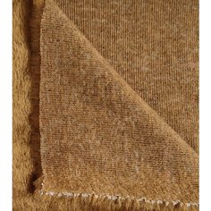 Ткань Мех искусственный коричневый с ворсом 9мм для шитья игрушек и рукоделия, И-234, отрез 150x700 см КиКТойс