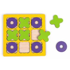 Головоломка "Крестики нолики", Желтый Наша Игрушка 962099