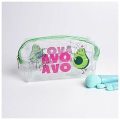 Косметичка-пенал из прозрачного PVC AVOgirl, 14х8 см Dreammart